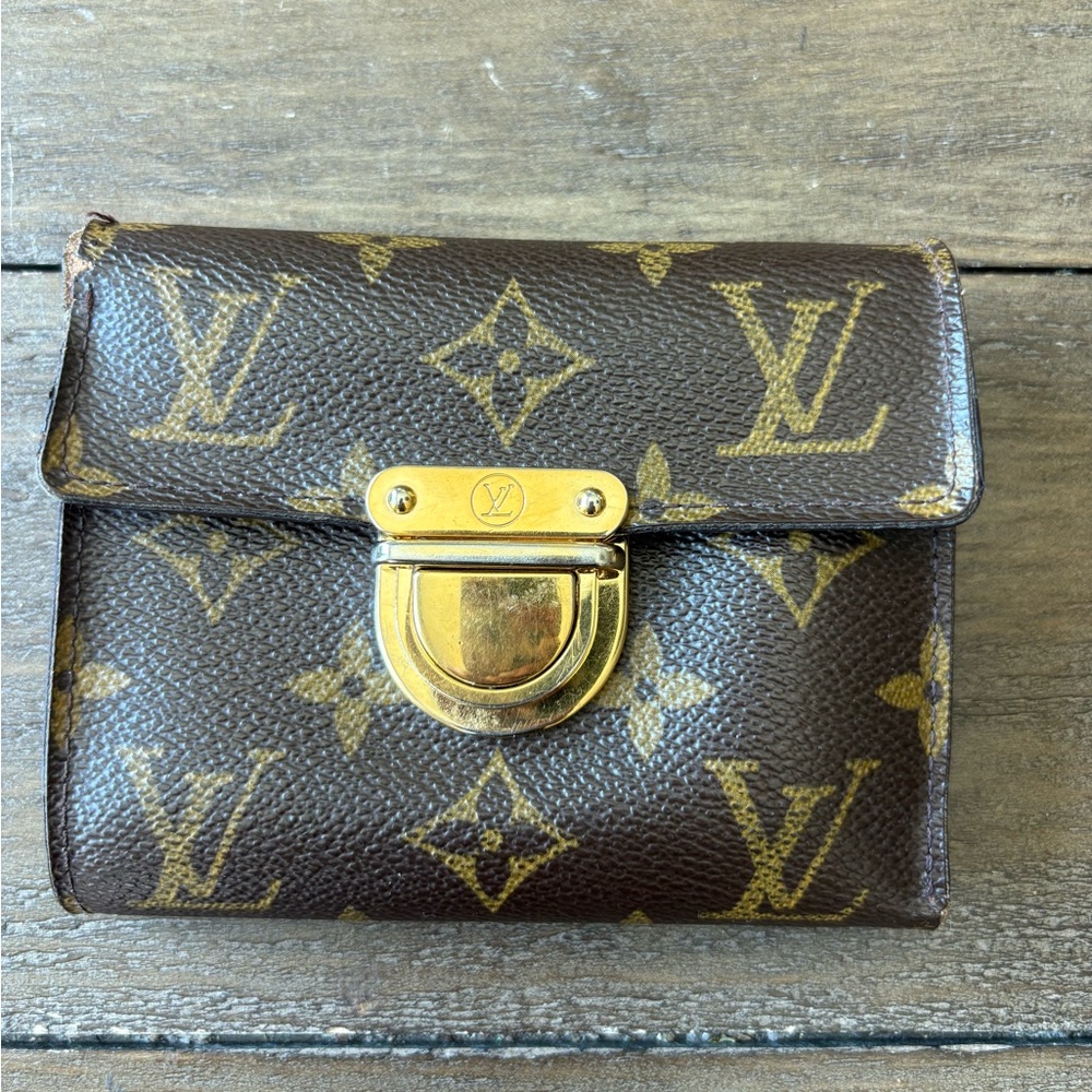Louis Vuitton Brown Monogram Compact Wallet